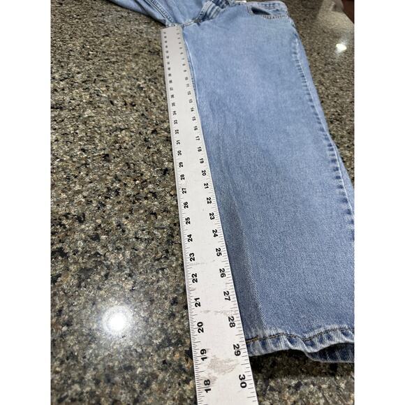 Vintage Levis 550 Jeans Men Size 36 Light Blue Relaxed Fit 100% Cotton Mid Rise - Picture 5 of 10